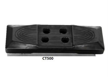 Réduction du bruit noire de protections en caoutchouc d'excavatrice de couleur pour Hitachi EX120