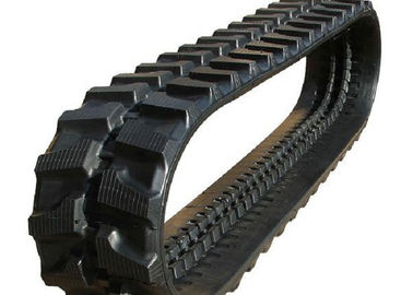 Moins de voies en caoutchouc de chenille de vibration avec des cordes d'acier des parties 7 % en métal de 53 %
