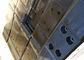 Les protections en caoutchouc noires pour l'acier dépiste les surfaces dures protectrices de longueur de 450mm