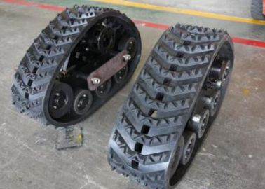 systèmes de voie en caoutchouc de chenille de largeur de 320mm pour la certification des roues avant ISO9001 de tracteurs