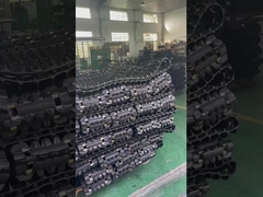 Piste en caoutchouc pour neige