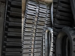 voie en caoutchouc pour le chargeur de roue à patins 450 mm