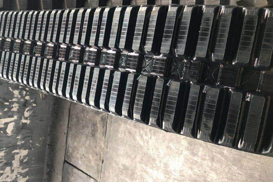 Pistes d'infrastructure Pistes en caoutchouc pour chargeurs