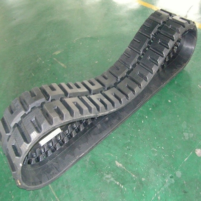 B450x86x55C C-Lug Pattern Skid Steer Loader Rubber Track Rubber Crawler Pour les véhicules à moteur à commande électrique