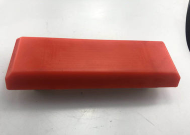 Conception résistante à l'usure de chanfrein de protections de voie de machine à paver de couleur rouge pour la fraiseuse