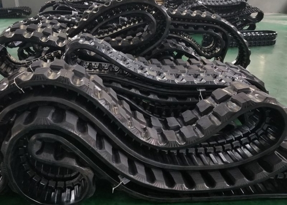 Les traces de caoutchouc des excavateurs 450 X 71 X 86 Liens pour KUBOTA / HANIX / HYUNDAI