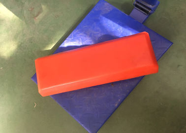 Conception résistante à l'usure de chanfrein de protections de voie de machine à paver de couleur rouge pour la fraiseuse