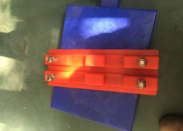 Conception résistante à l'usure de chanfrein de protections de voie de machine à paver de couleur rouge pour la fraiseuse