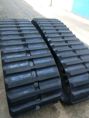 600*125*62 OEM Cralwer Dumper RT800 Dumper Trace en caoutchouc