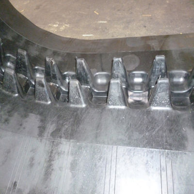 600*125*62 OEM Cralwer Dumper RT800 Dumper Trace en caoutchouc