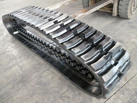 420x100x54 Tracé en caoutchouc pour excavatrice à bande de roulement MX55