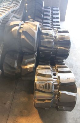 450*83.5*74 VTT en gros UTV sans articulations Machines de construction Pièces de pelleteuse Piste en caoutchouc