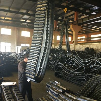 Les traces de caoutchouc des excavateurs 450 X 71 X 86 Liens pour KUBOTA / HANIX / HYUNDAI