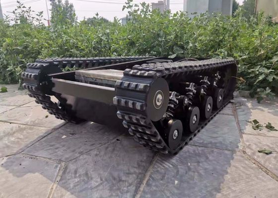 Charge en caoutchouc de jardinage s'élevante du train d'atterrissage 100KG de voie d'escalier avec la boîte en acier