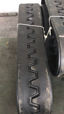 Voies en caoutchouc Asphalt Paver Parts With d'infrastructure 53 liens