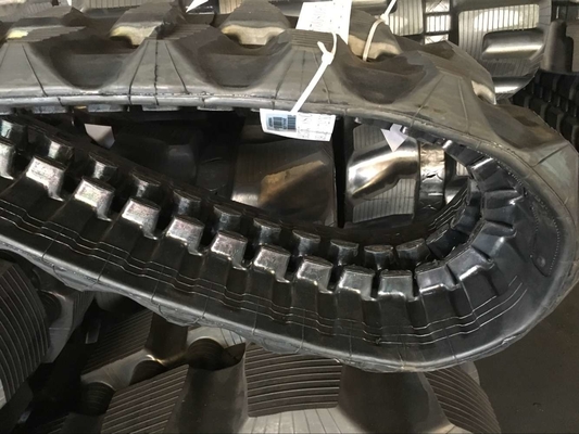 Excavatrice libre commune Rubber Tracks For KOMATSU PC20UU de largeur de 250mm