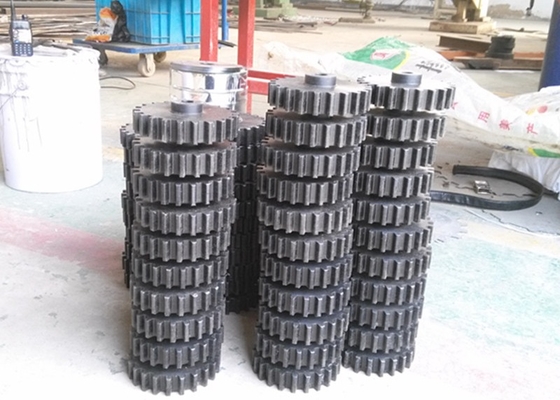 Largeur sans joints des petites 90 de liens voies en caoutchouc 50mm de robot
