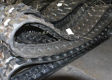 Le caoutchouc d'excavatrice de 37 liens dépiste la basse pression au sol pour Kubota Kx021